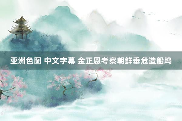 亚洲色图 中文字幕 金正恩考察朝鲜垂危造船坞